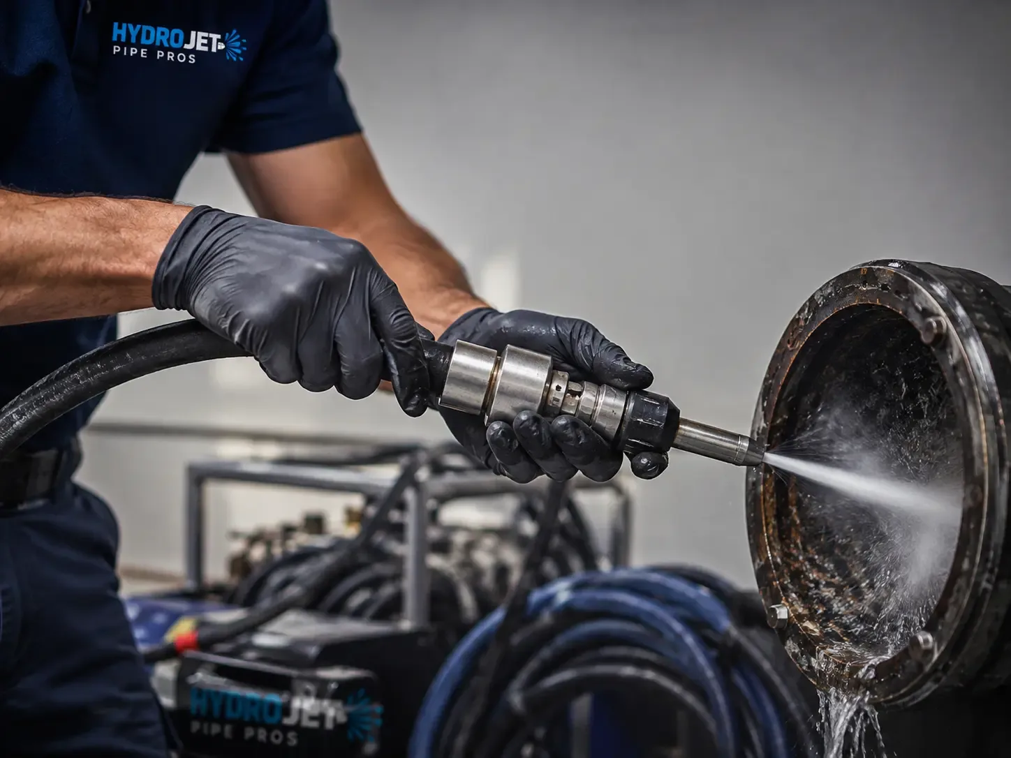 Hydro Jet Pipe Descaling in University Park, TX
